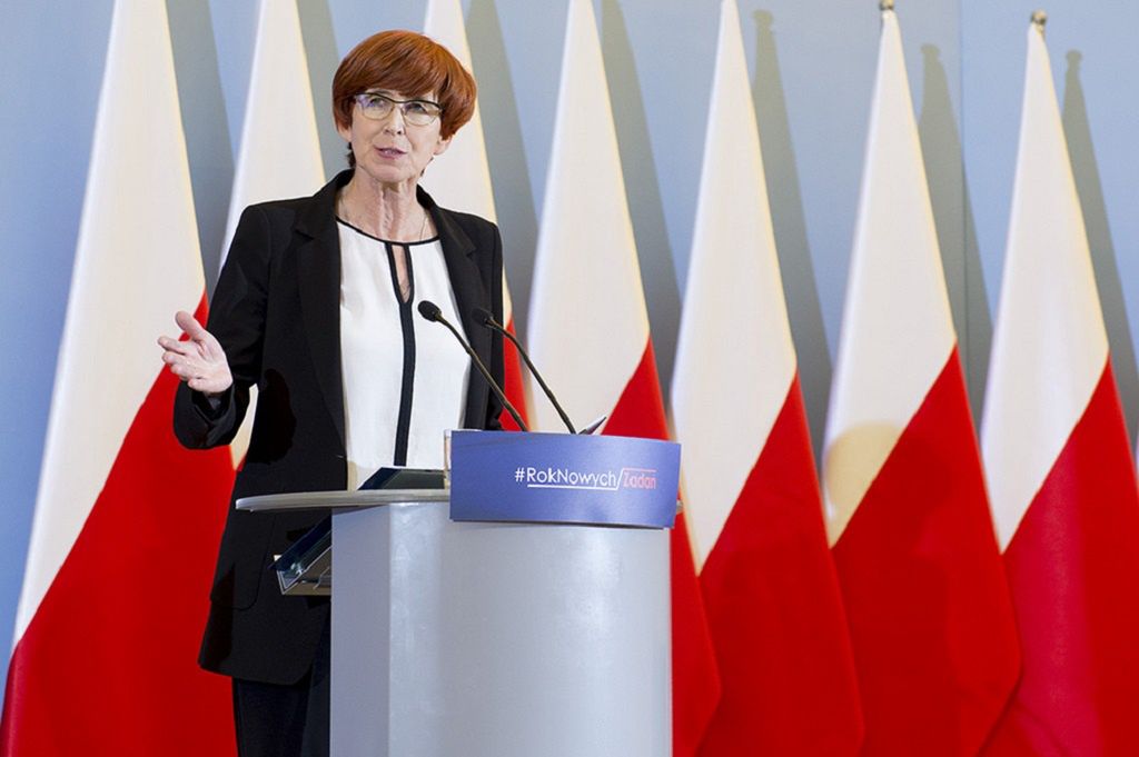 Na zdjęciu Elżbieta Rafalska