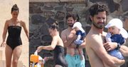 Książę Karol Filip BEZ KOSZULKI wypoczywa z rodziną na francuskim wybrzeżu (ZDJĘCIA)