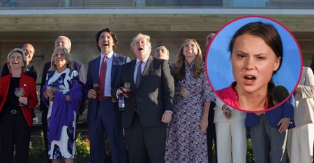 Wymowne zdjęcie z G7. Greta Thunberg nie zostawia suchej nitki na politykach