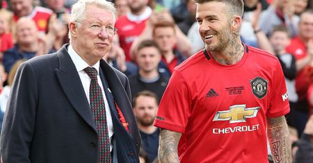 David Beckham i sir Alex Ferguson pogodzili się. Wspólnie obejrzeli mecz Euro 2020