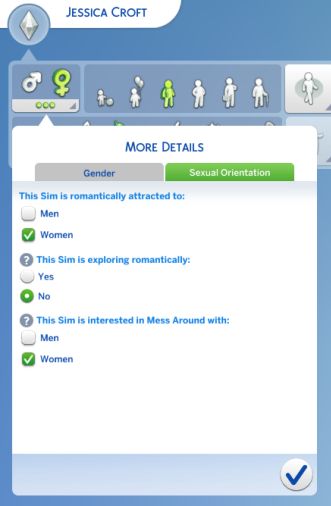 Jak w The Sims 4 wygląda dostosowanie orientacji seksualnej i romantycznej?
