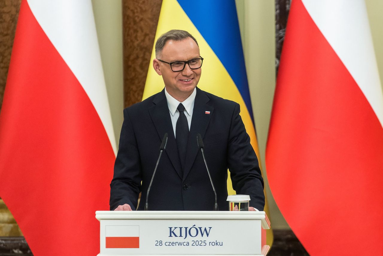 Andrzej Duda w Kijowie.
