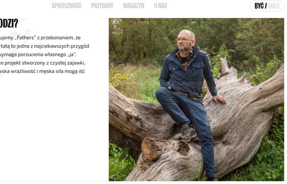 Ruszył portal magazynu "Fathers". Ma dwie strony główne