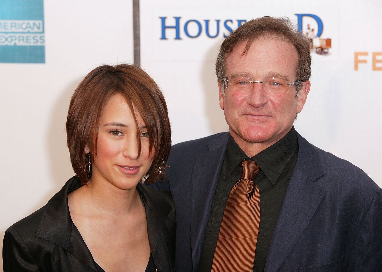 Screening Of "House Of D" At Tribeca Film Festival
NEW YORK - MAY 7:  Actor Robin Williams and his daughter Zelda Williams arrive at the screening of "House Of D" during the 2004 Tribeca Film Festival May 7, 2004 in New York City.  (Photo by Matthew Peyton/Getty Images)
Matthew Peyton
Movie Cinema