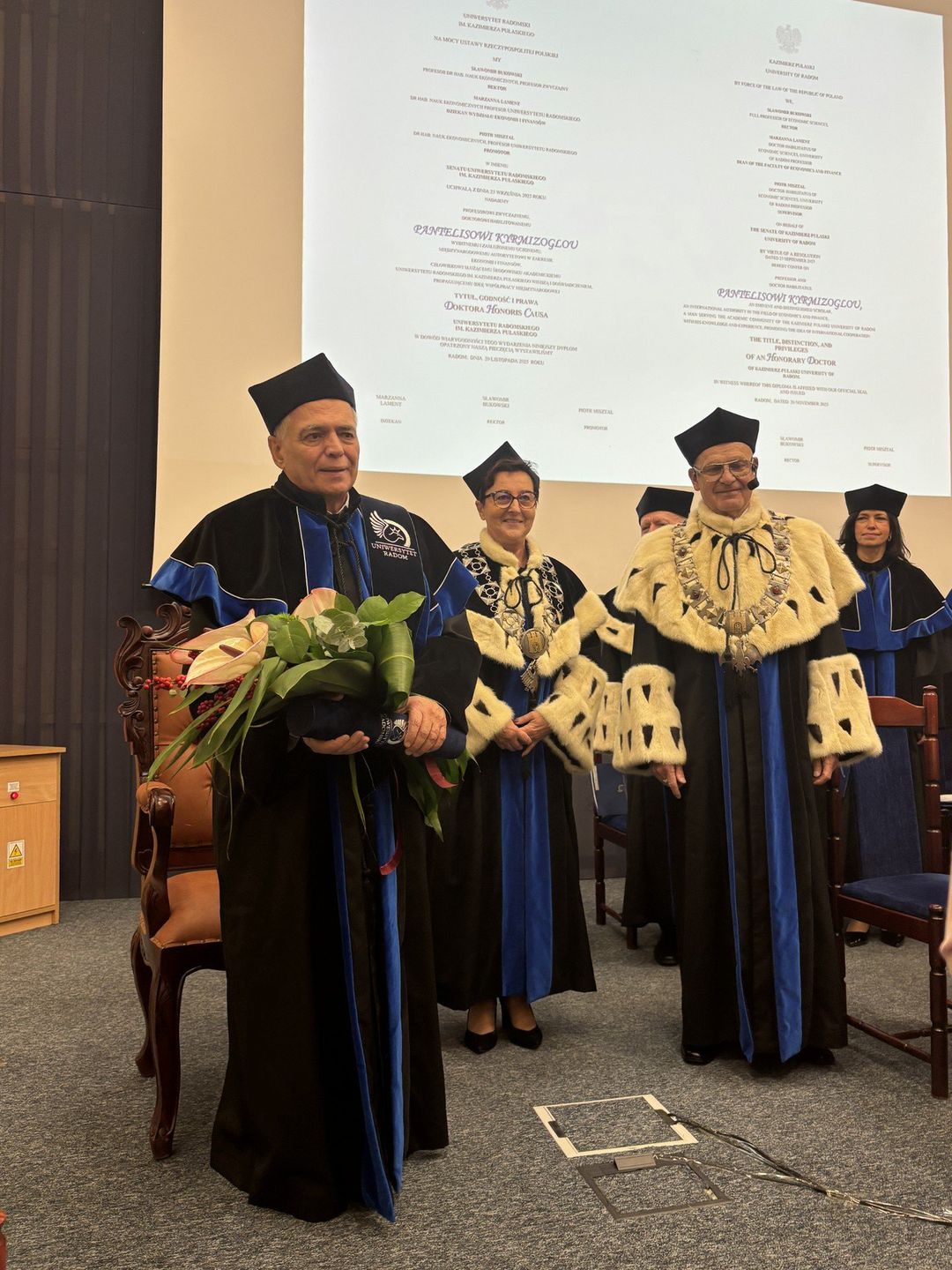 Nadanie tytułu Doktora Honoris Causa na Uniwersytecie Radomskim