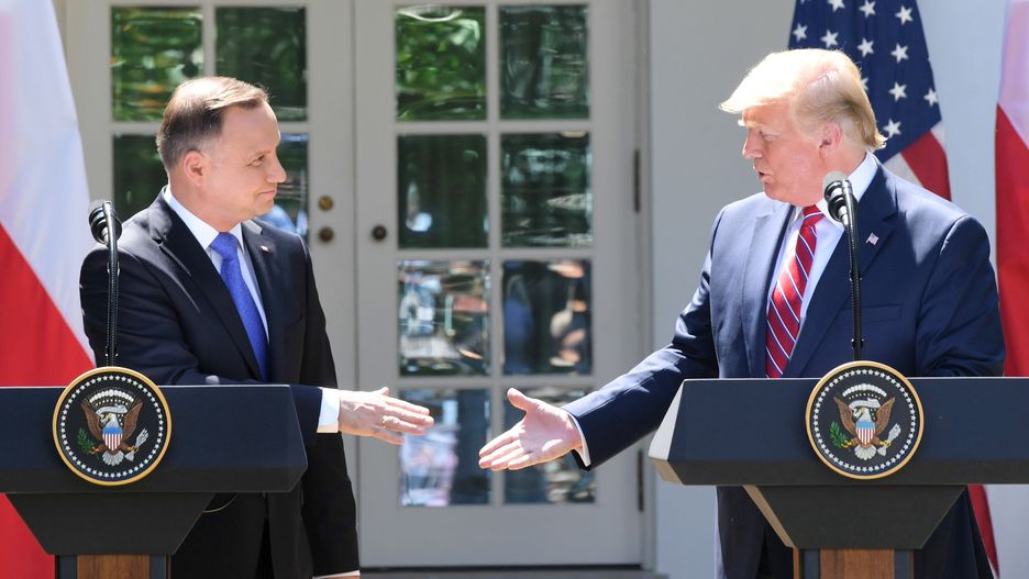 USA chce wycofywać wojsko z Niemiec. Andrzej Duda spotka się z Donaldem Trumpem?