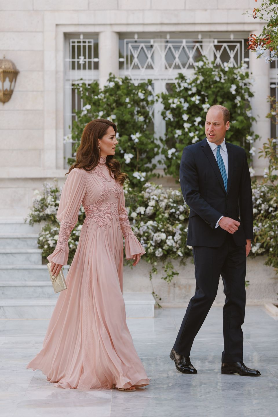 Księżna Kate i książę William na jordańskim weselu
