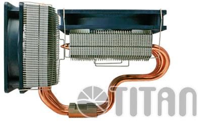 cooler Titan Fenrir Siberia Edition TTC-NC55TZ(RB) - widok z boku