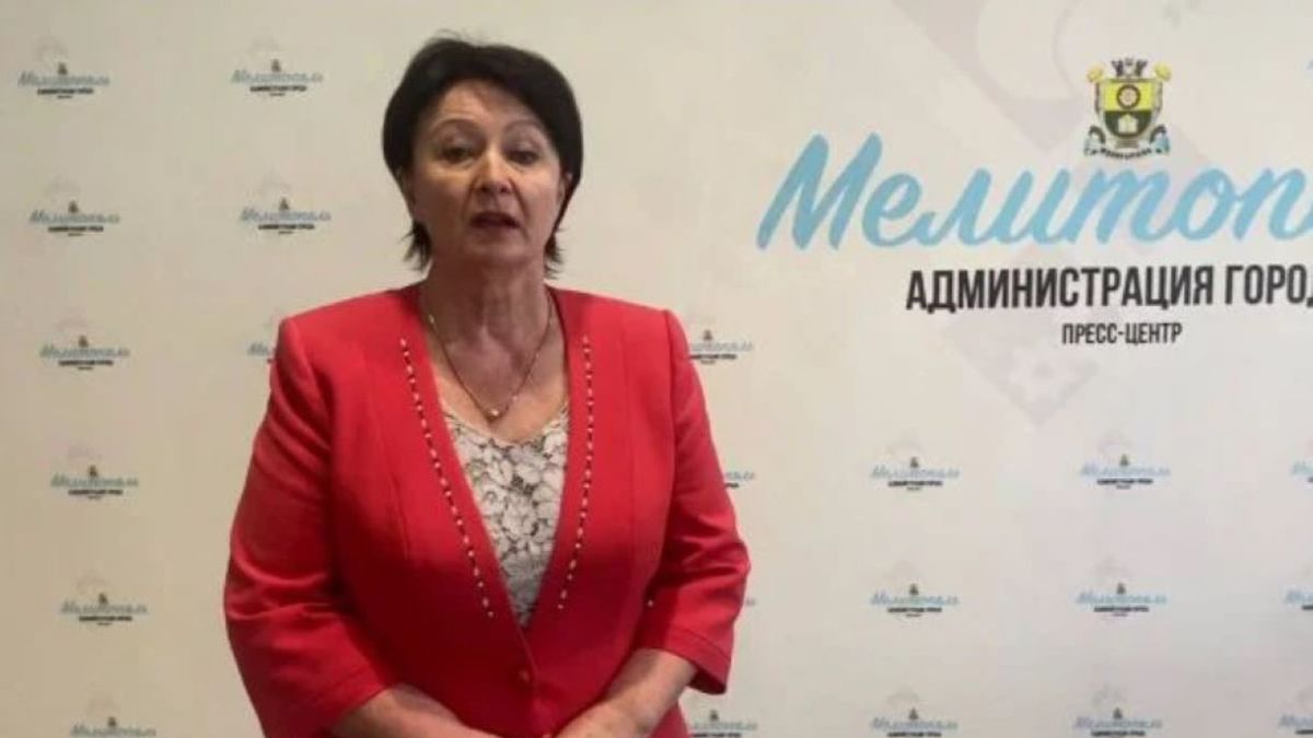 Rosyjska kolaborantka Halyna Danylczenko miała zrezygnować z funkcji mera Melitopolu 