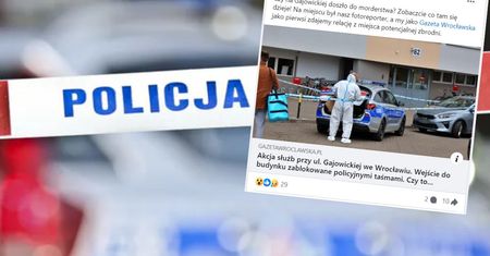 Dramatyczne morderstwo we Wrocławiu? Policja znalazła zwłoki młodej kobiety