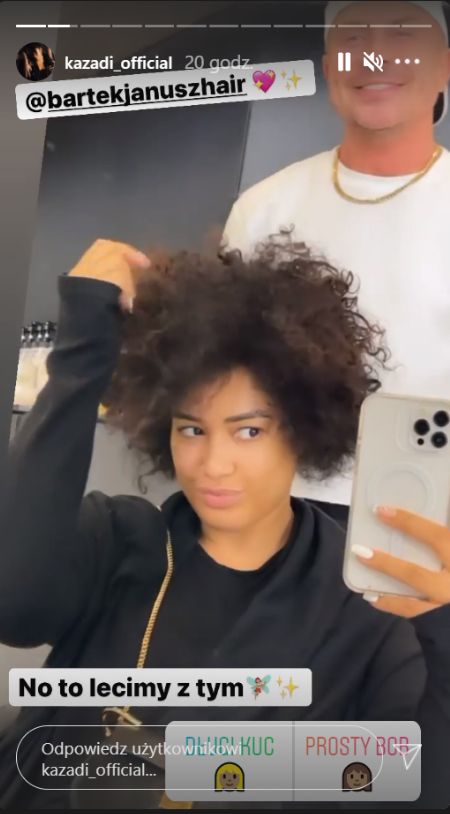 Patricia Kazadi w afro
