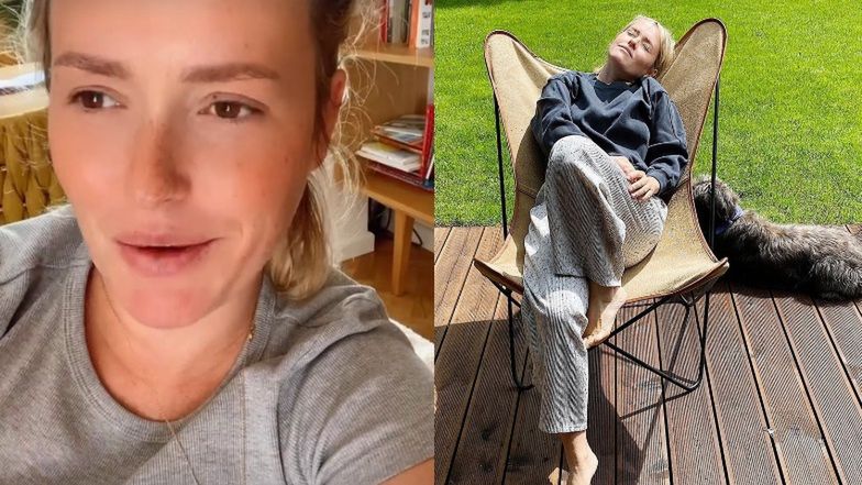 Zapracowana Olga Frycz w końcu odpoczywa