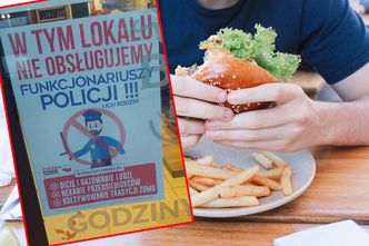 Toruń. "W tym lokalu nie obsługujemy policjantów". Burza po plakacie na drzwiach restauracji