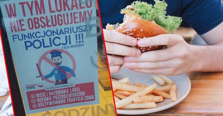 Toruń. "W tym lokalu nie obsługujemy policjantów". Burza po plakacie na drzwiach restauracji