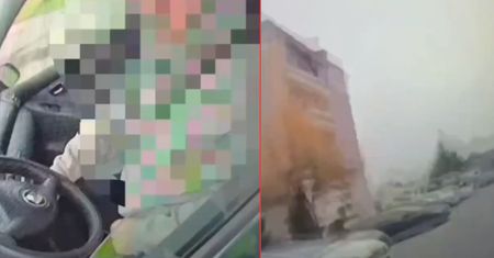 Sceny w Jastrzębiu-Zdroju. 23-letni kierowca schował się na klatce schodowej