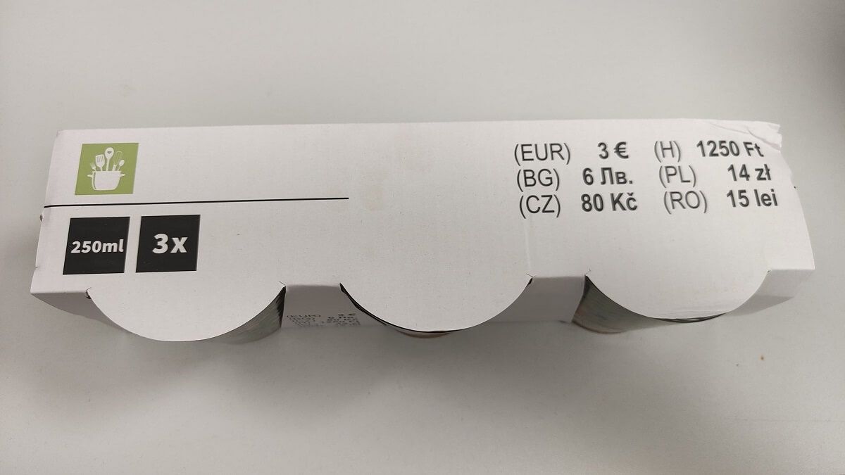 Rakotwórcze szklanki sprzedawane w Tedii