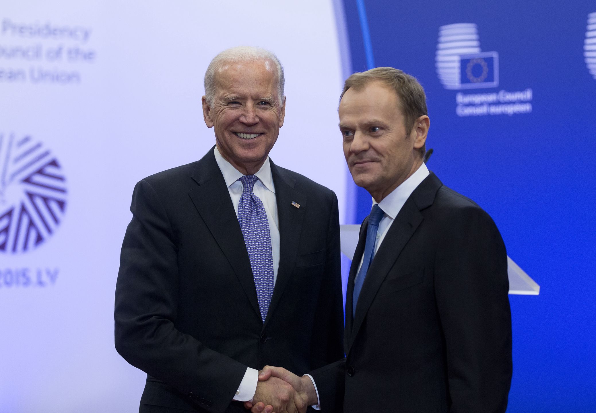 Joe Biden pomylił Donalda Tuska z Lechem Kaczyńskim