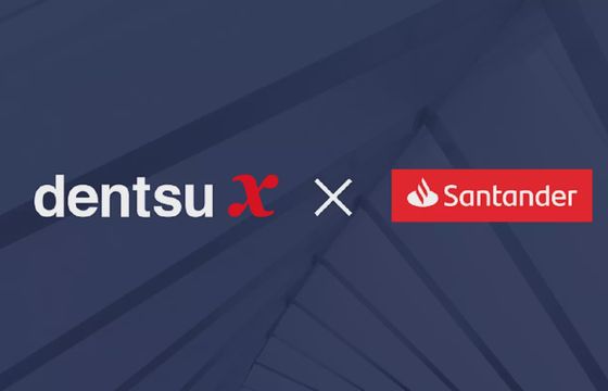 Dentsu X utrzymuje obsługę grupy Santander