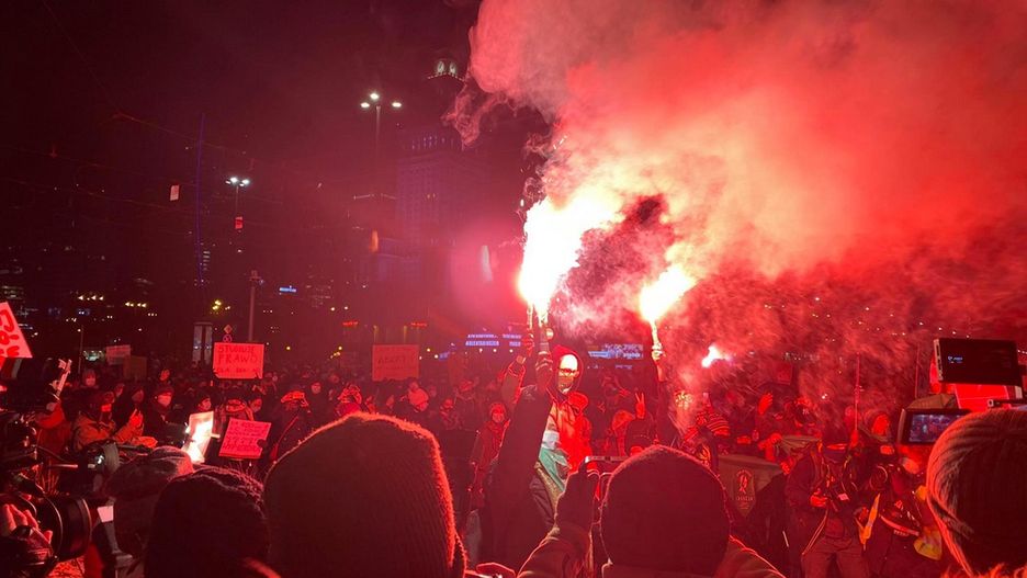 Strajk kobiet. Relacja z protestu w Warszawie