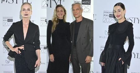 Eleganckie gwiazdy pozdrawiają z gali "Doskonałość Roku": posągowa Cielecka, promienna Więdłocha, Żebrowscy (ZDJĘCIA)