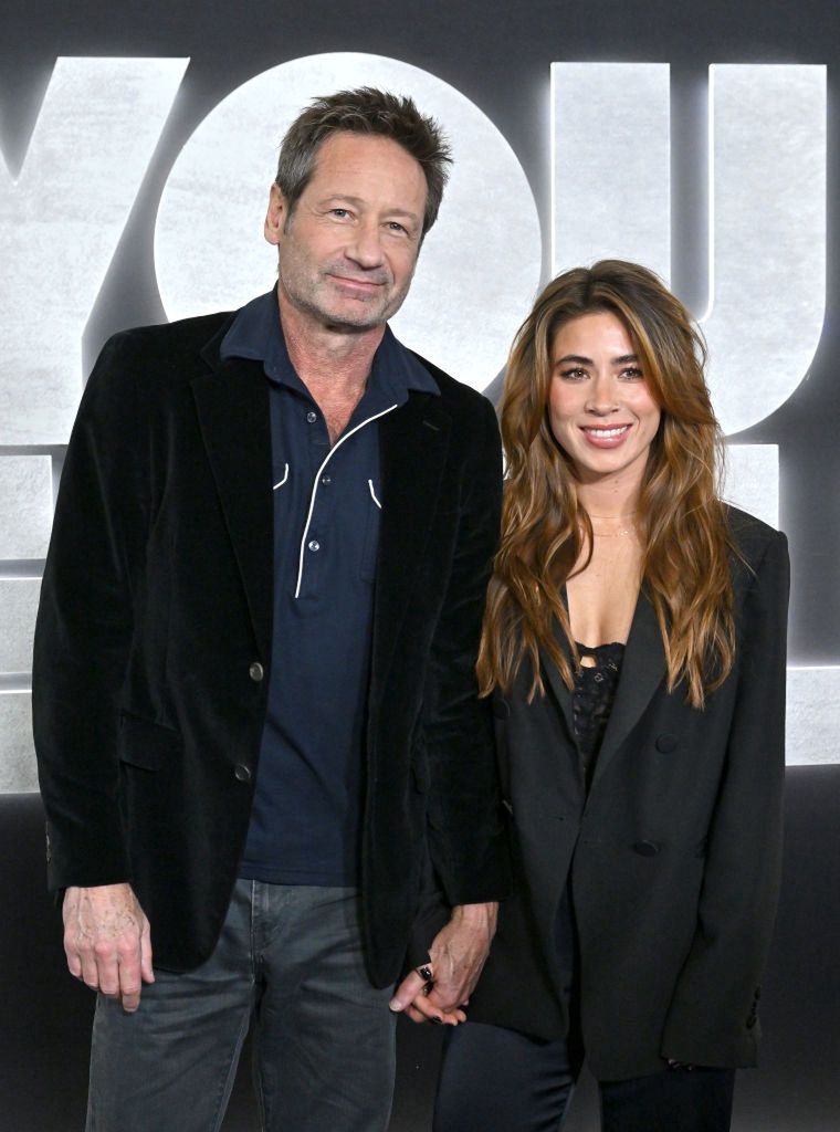 David Duchovny i Monique Pendleberry, rok 2023