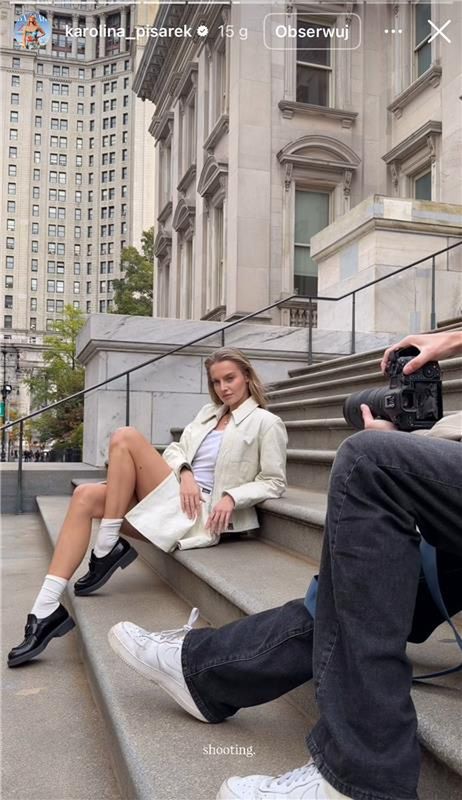 Karolina Pisarek zachwyciła w modnej stylizacji