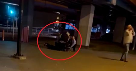 Groza w Poznaniu. Mężczyzna użył gazu! Jest nagranie