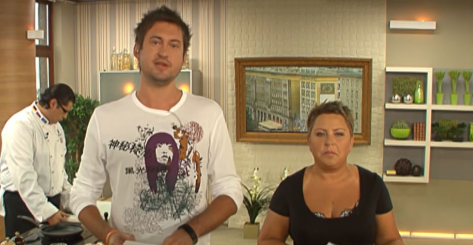 Marcin Prokop i Dorota Wellman kilkanaście lat temu (fot. zrzut ekranu z Facebooka)