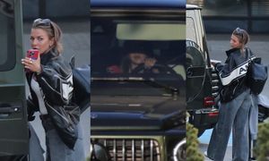 RZADKI WIDOK: Anna Lewandowska ustrzelona przez paparazzi. Dotarła na lotnisko samochodem za MILION ZŁOTYCH (ZDJĘCIA)