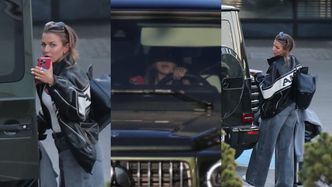 RZADKI WIDOK: Anna Lewandowska ustrzelona przez paparazzi. Dotarła na lotnisko samochodem za MILION ZŁOTYCH (ZDJĘCIA)