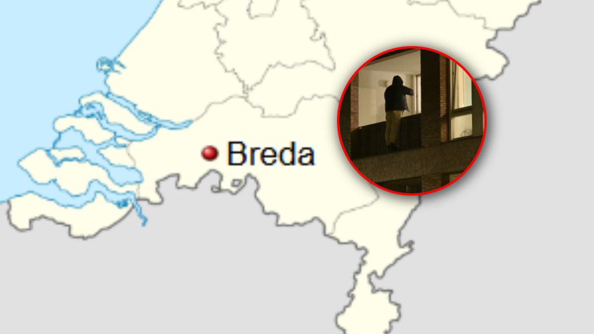 Polak wyszedł poza balkon.