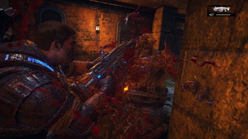 Gears of War 4 - krew leje się strumieniami