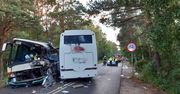 Dźwirzyno. Wypadek dwóch autokarów i busa. 14 osób poszkodowanych, w tym dzieci