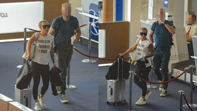 Blanka Lipińska z ukochanym