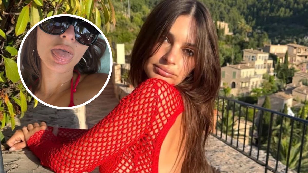 Emily Ratajkowski pokazała się w skąpym stroju