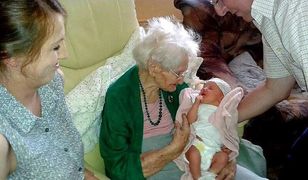 Gliwice. Najstarsza Polka doczekała się praprawnuczki. Dzieli je dokładnie 115 lat