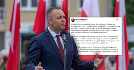 Nawrocki o powołaniu na stanowisko Komendanta SOP. Mówi "nie"