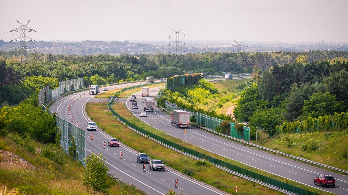 A1 na odcinku Piekary Śląskie - Pyrzowice 