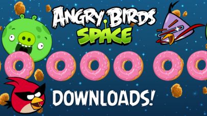 100 milionów pobrań Angry Birds Space 1