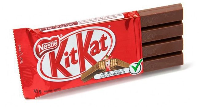Nestle nie może opatentować kształtu batonów KitKat