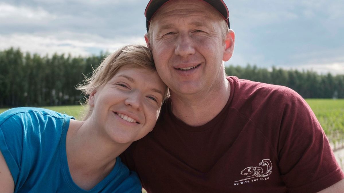 Tomek i Monika Cieślikowie z programu "Rolnicy. Podlasie"