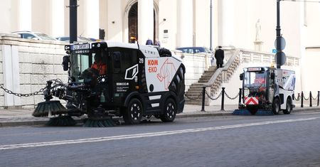 Wiosenne porządki na lubelskich ulicach i chodnikach. Do sprzątnięcia ponad 13 tys. ton mieszanki piaskowo-solnej