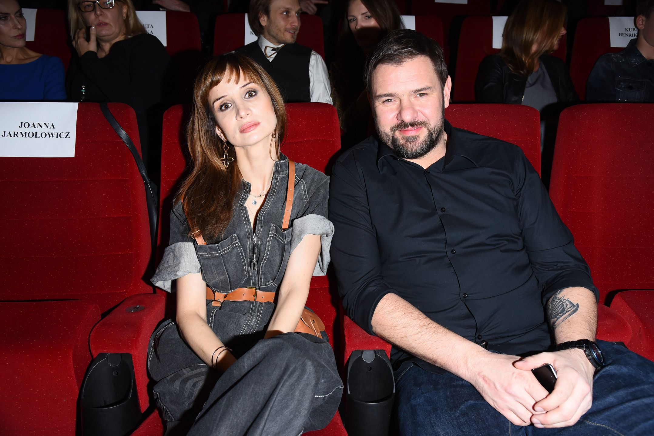 Karolak i Kołakowska na evencie