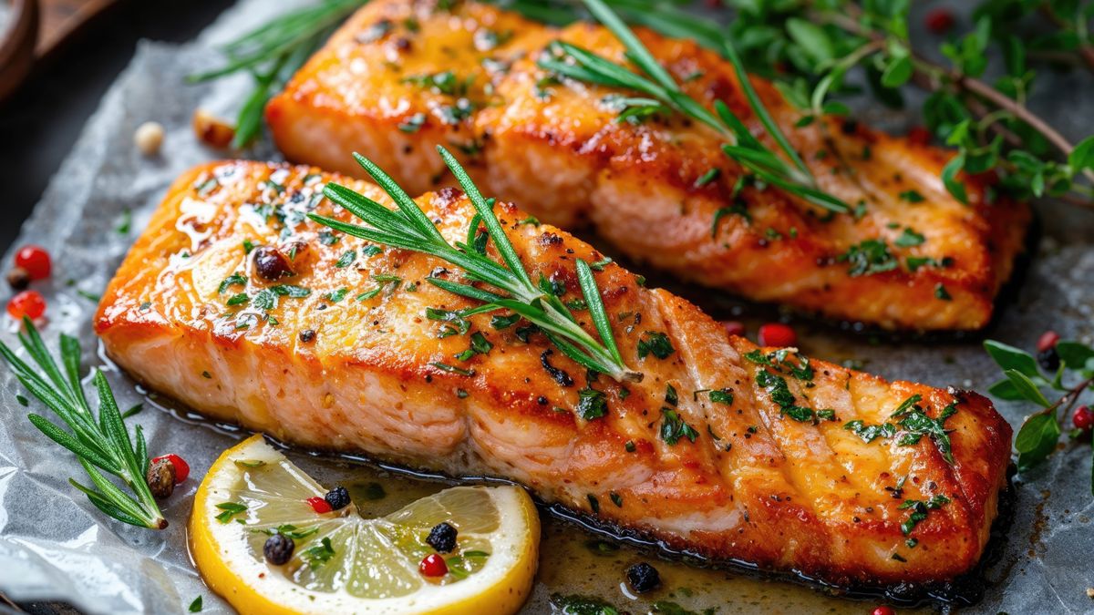 W jakiej temperaturze piec łososia?