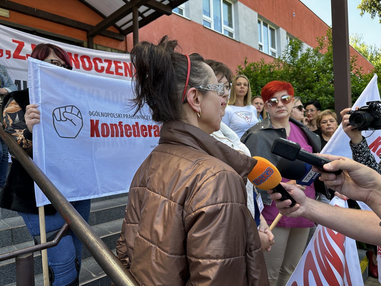 Strajk ostrzegawczy pracowników niemedycznych szpitala w Bełchatowie