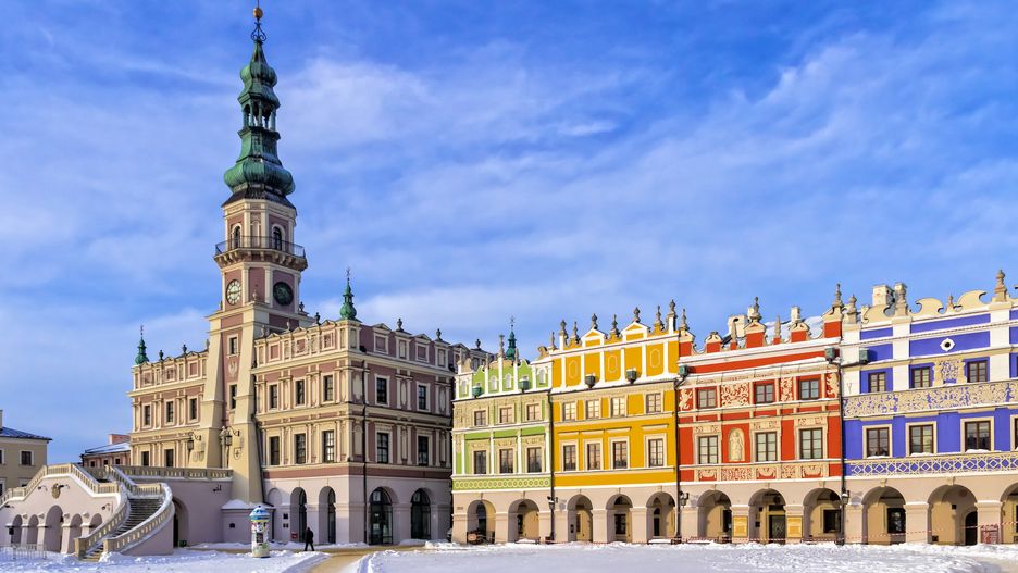 Stare Miasto w Zamościu. 