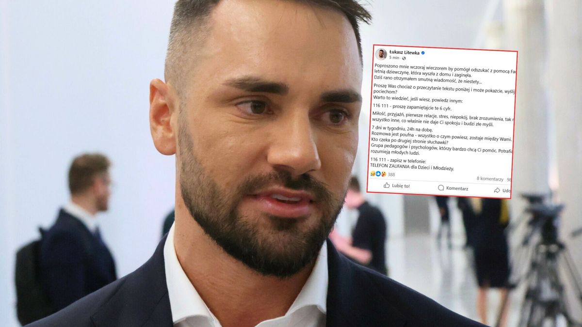 Łukasz Litewka przekazał smutne wieści