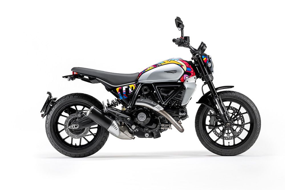 Ducati koloruje Scramblera. Limitowane nakładki od Van Orton Design