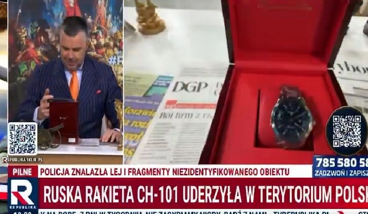 TV Republika złamała przepisy reklamą zegarka?