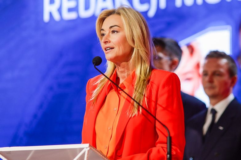 Martyna Wojciechowska podczas wręczenia Nagrody Money.pl